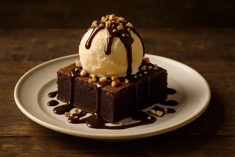 Brownie com sorvete combina: a sobremesa perfeita para qualquer ocasião